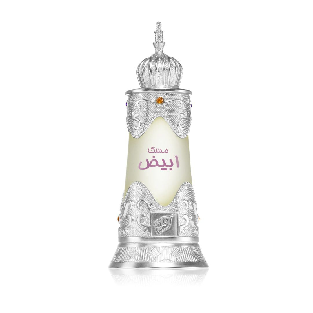 Afnan, Musk Abiyad, Perfume Oil 20ML, Unisex