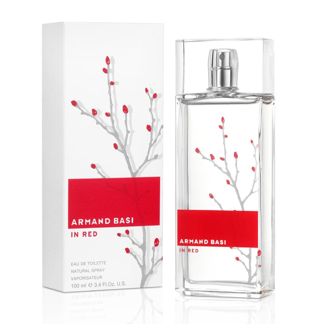 Armand Basi, Basi In Red, Eau De Toilette 100ML, Women